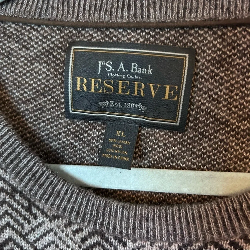 Jos A Bank Reserve wool sweater XL great condition